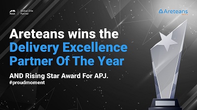 Areteans wins 2022 Pega Delivery Excellence Partner of the Year & Rising Star Awards