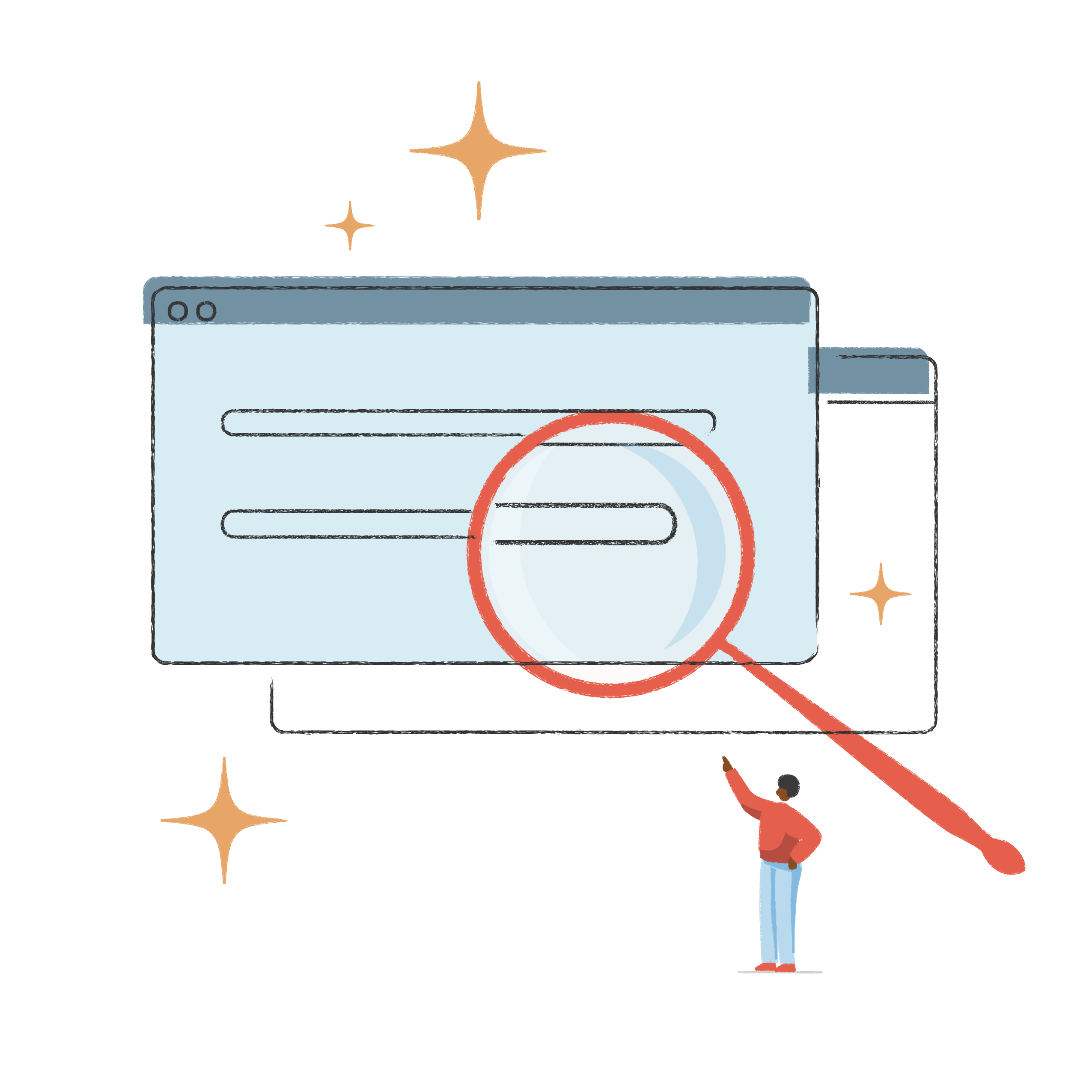 Redirection Illustration